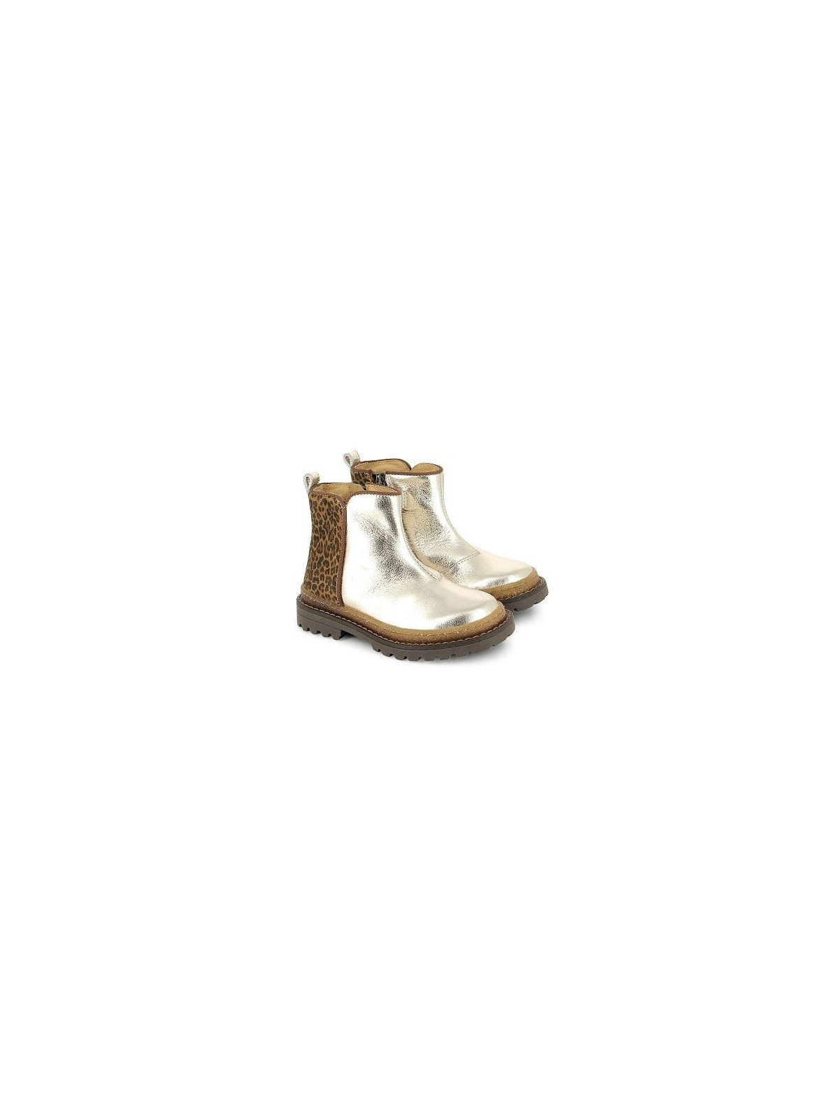 wall boots lam-baby leo platine-naturel