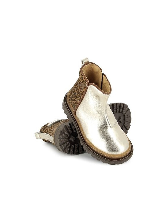 wall boots lam-baby leo platine-naturel