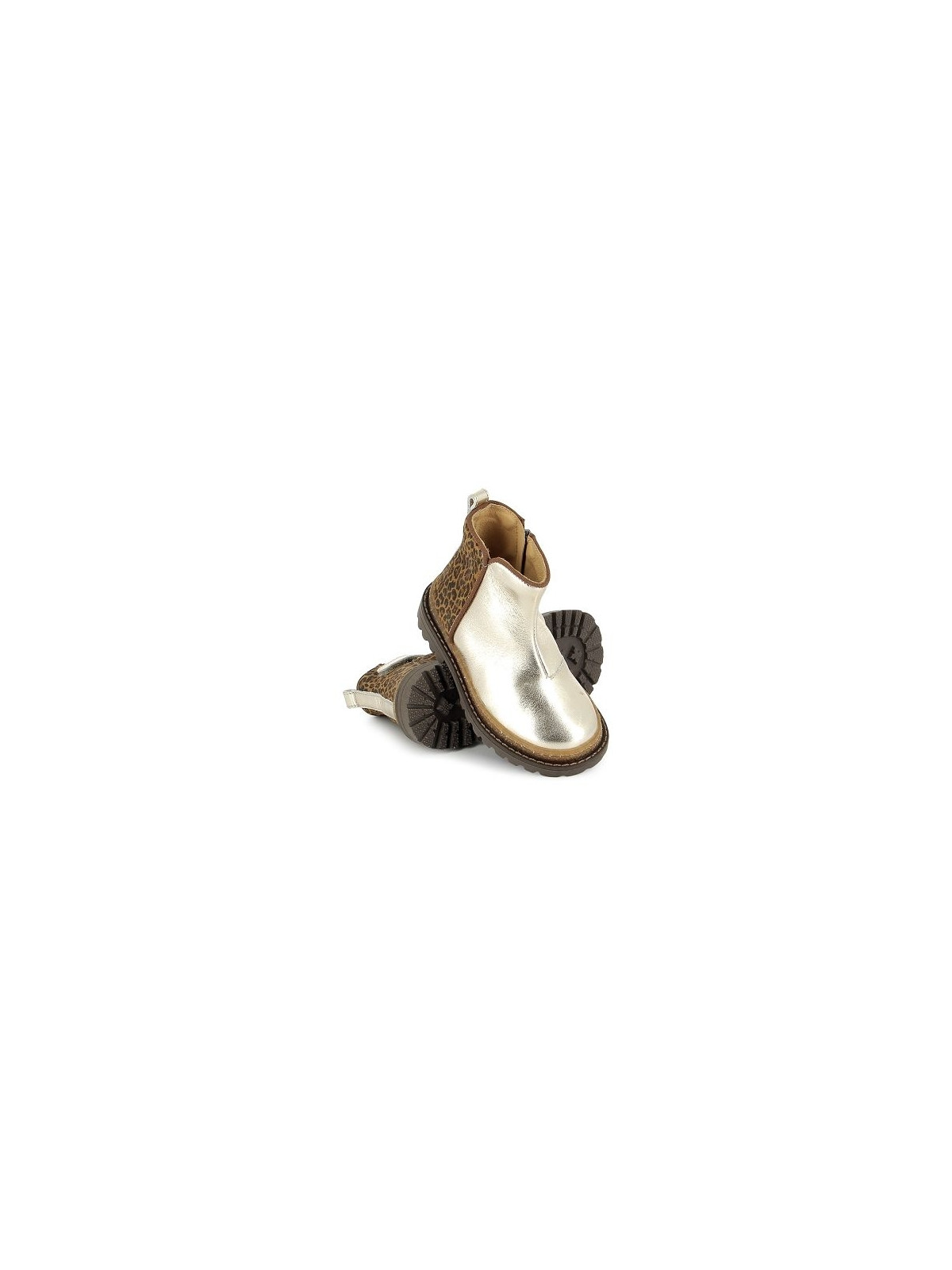 wall boots lam-baby leo platine-naturel