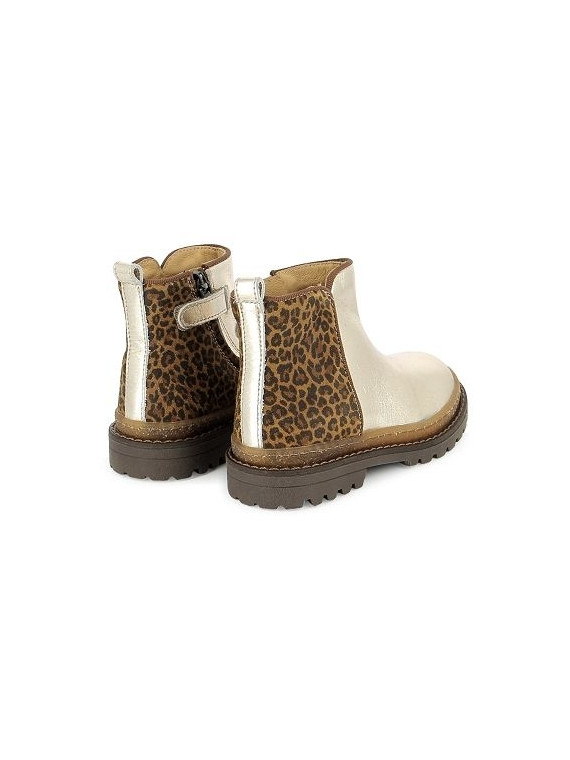 wall boots lam-baby leo platine-naturel