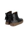 wonder boots nappa black-glitter