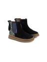 wonder boots velours-laminat navy--glitter