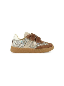 yuzu lo scratch velours-glitter brown-platine