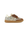yuzu lo scratch velours-glitter brown-platine