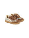 yuzu lo scratch velours-glitter brown-platine