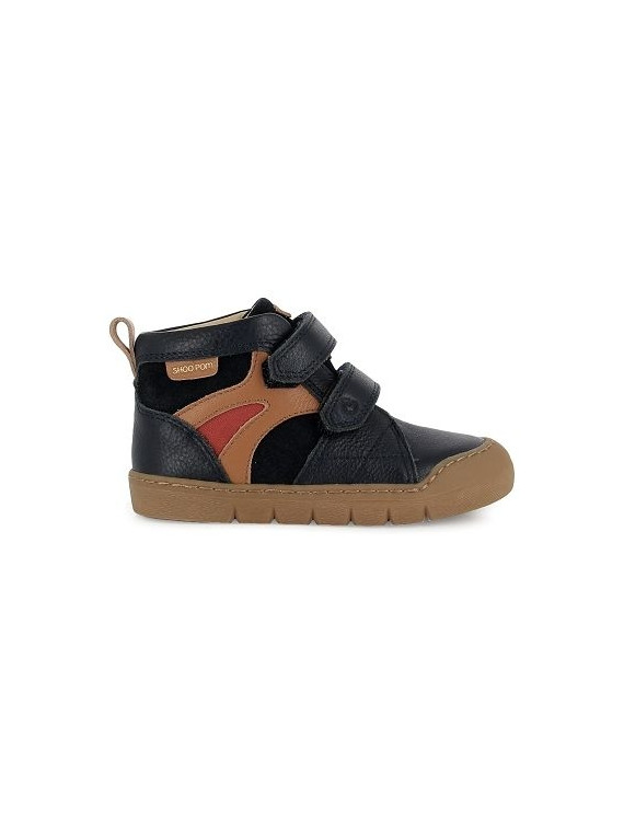 yoyo easy nappa-velours navy-camel