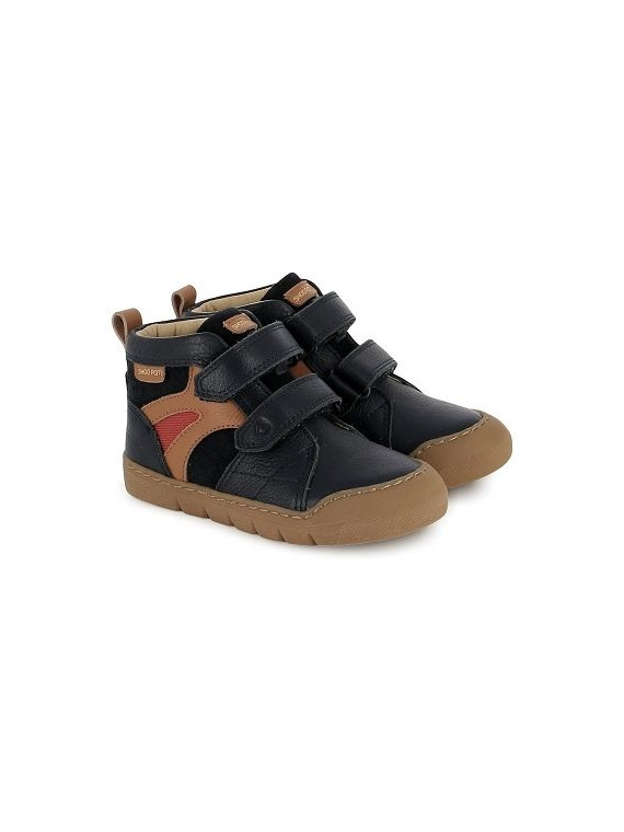 yoyo easy nappa-velours navy-camel