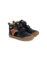 yoyo easy nappa-velours navy-camel