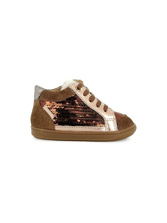 bouba connect laminato-velour camel-light copper