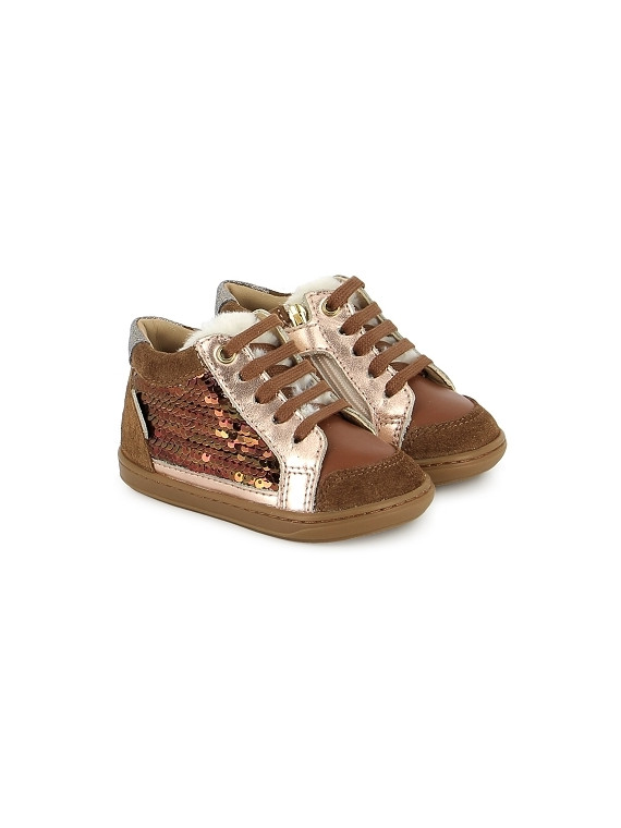 bouba connect laminato-velour camel-light copper