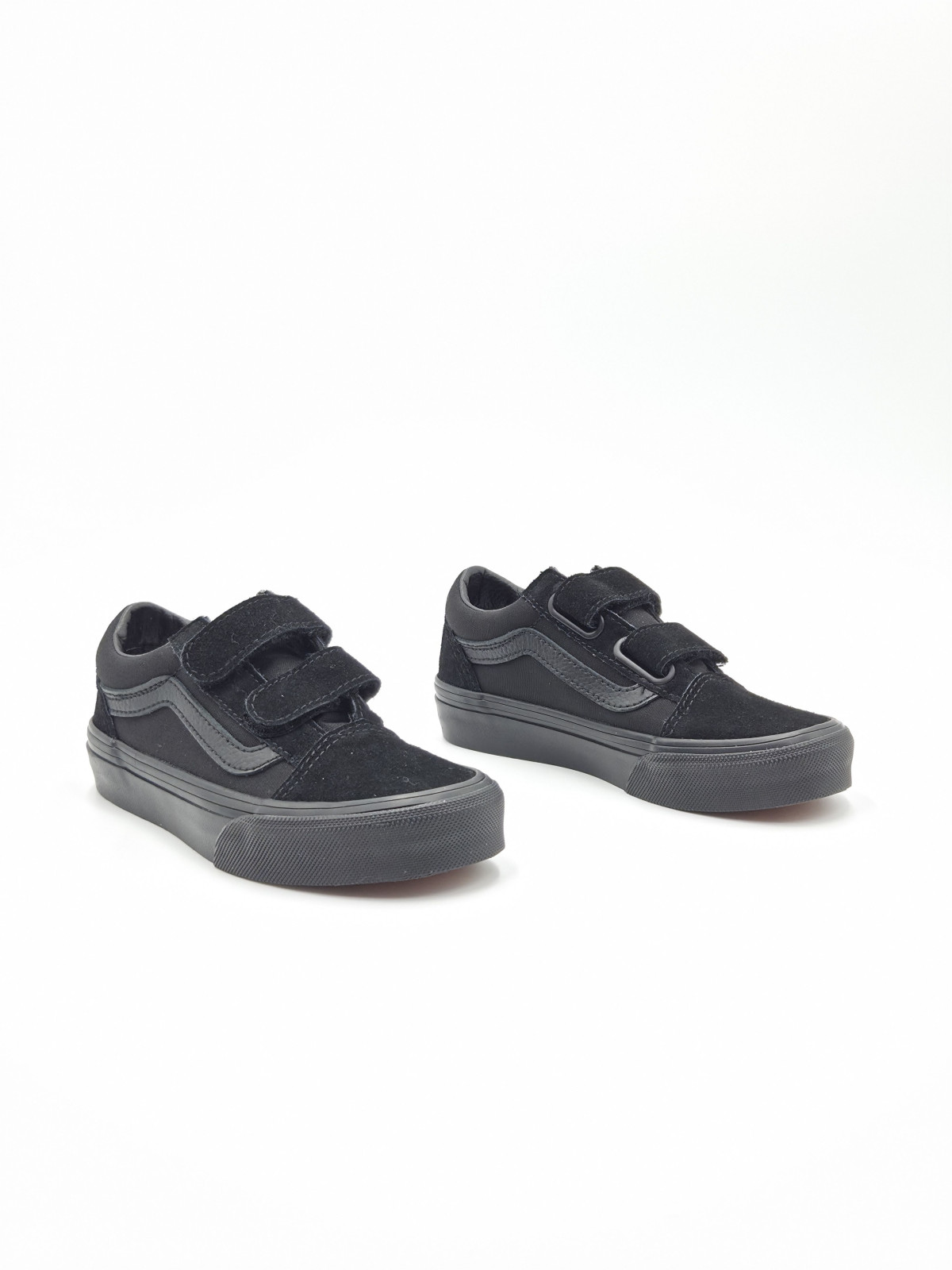 old skool v. nubuck/textile black/black