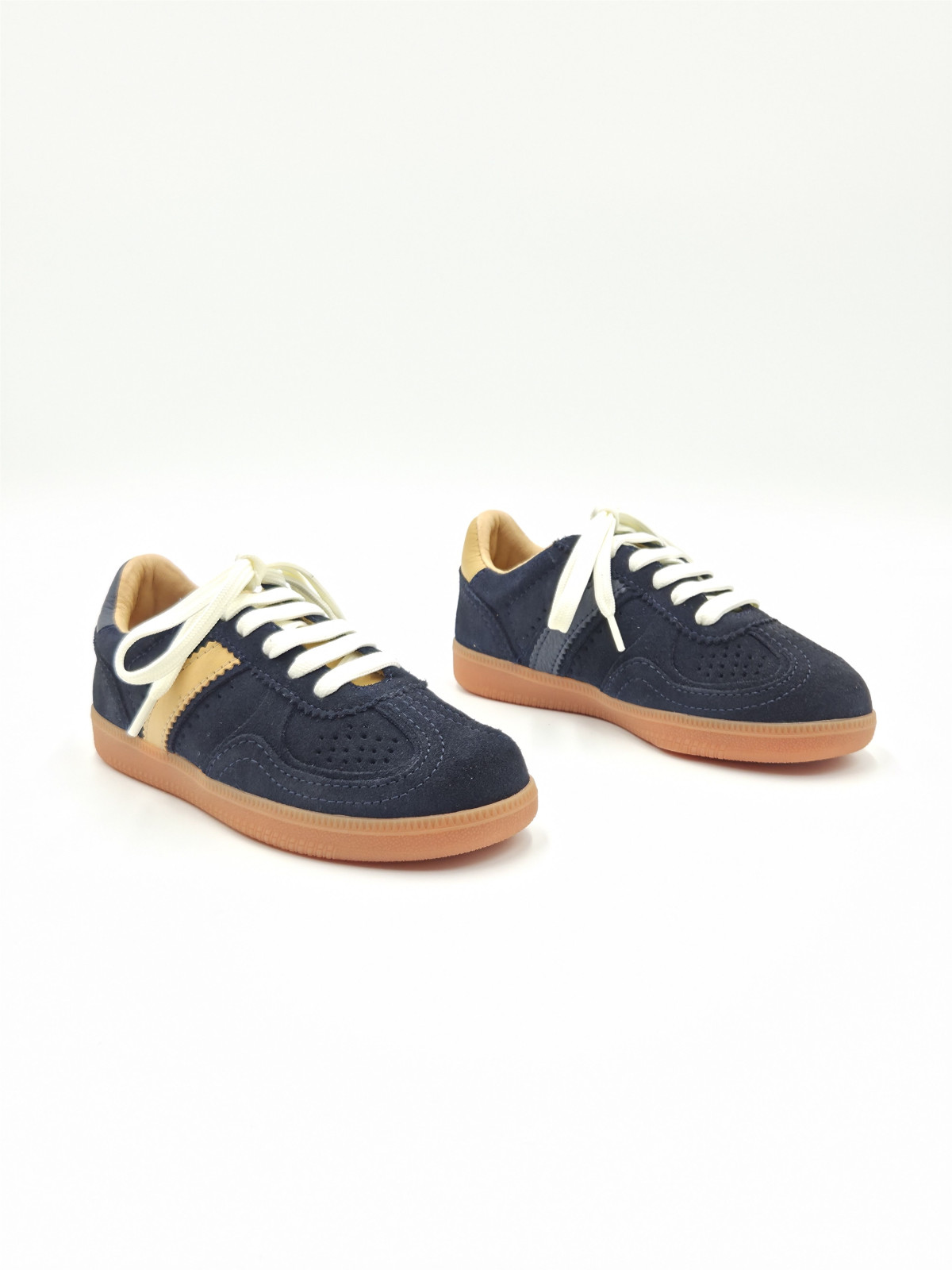 penny cuir marine