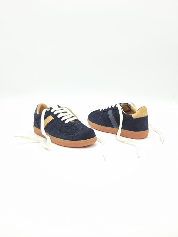 penny cuir marine