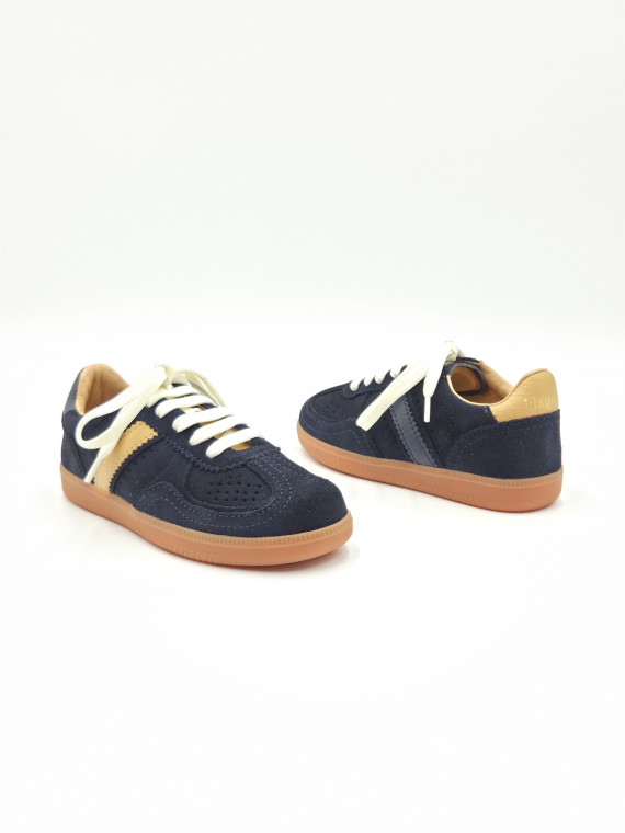 penny cuir marine