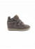 isaline cuir velours marron