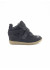 isaline cuir velours noir