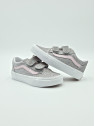old skool v. glitter silver/pale petal