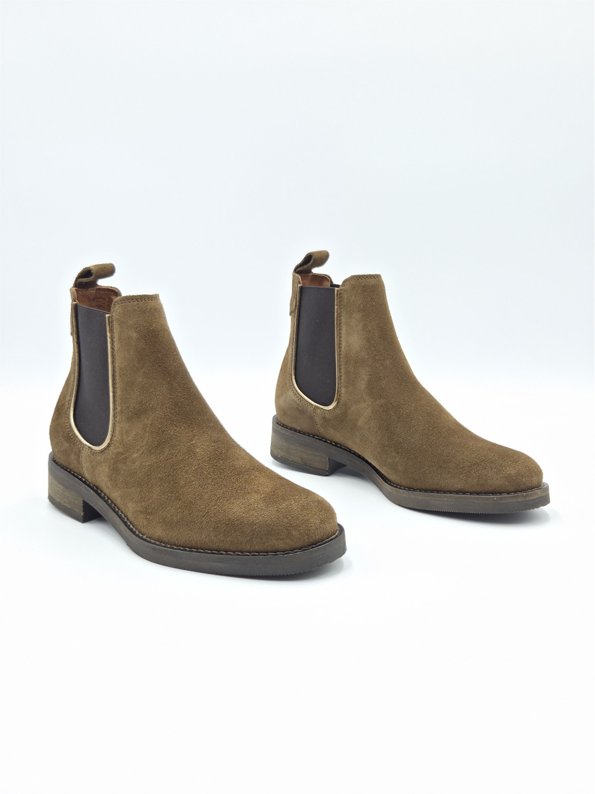 capucine cuir kaki