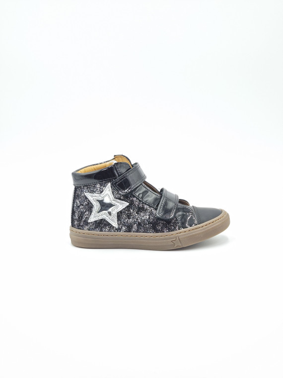 antonia scratch cuir cvn noir argent dpf/dolby