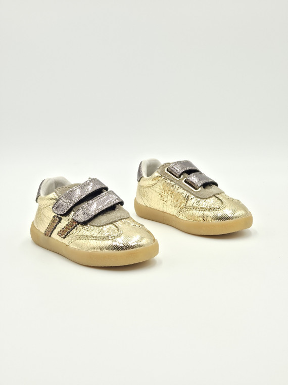 vimby vl. metallic cracked/suede or