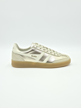 viper metallic cuir gold/off white/gum