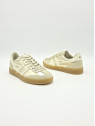 viper metallic cuir gold/off white/gum