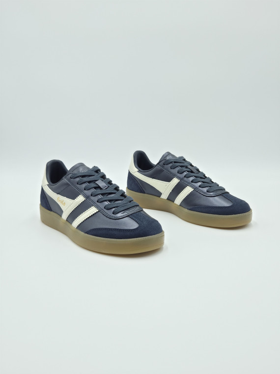 viper metallic cuir navy/off white/gum