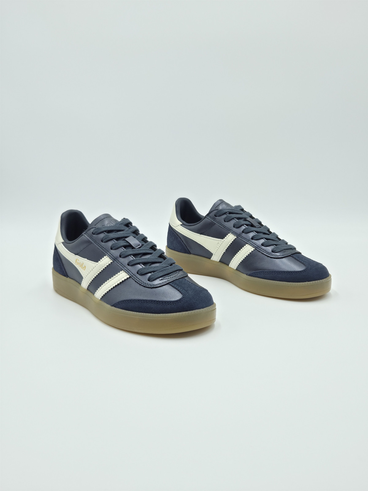 viper metallic cuir navy/off white/gum