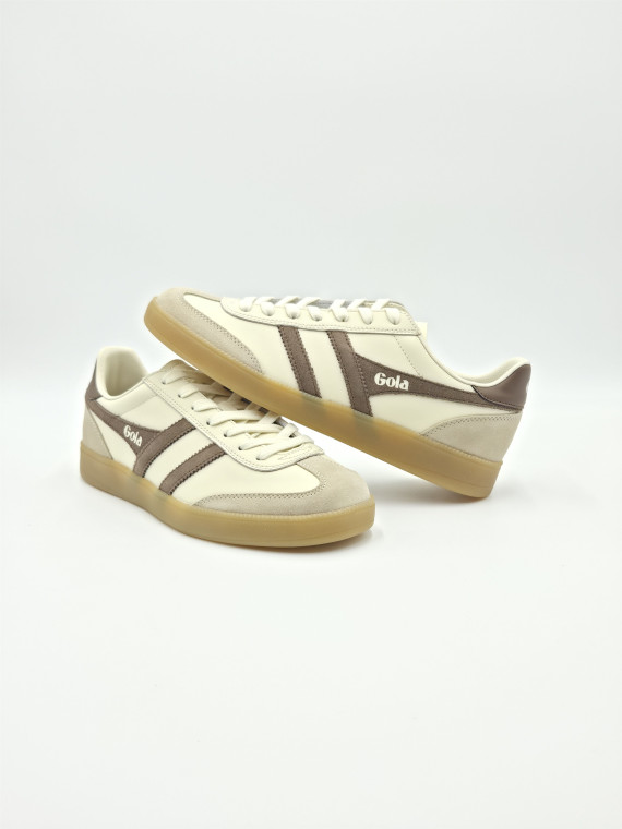 viper leather cuir off white/bone/otter/gum