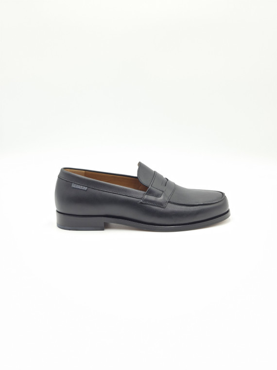 colbert cuir noir