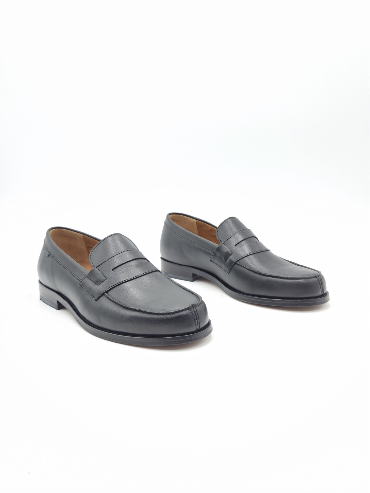 colbert cuir noir