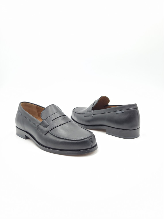 colbert cuir noir