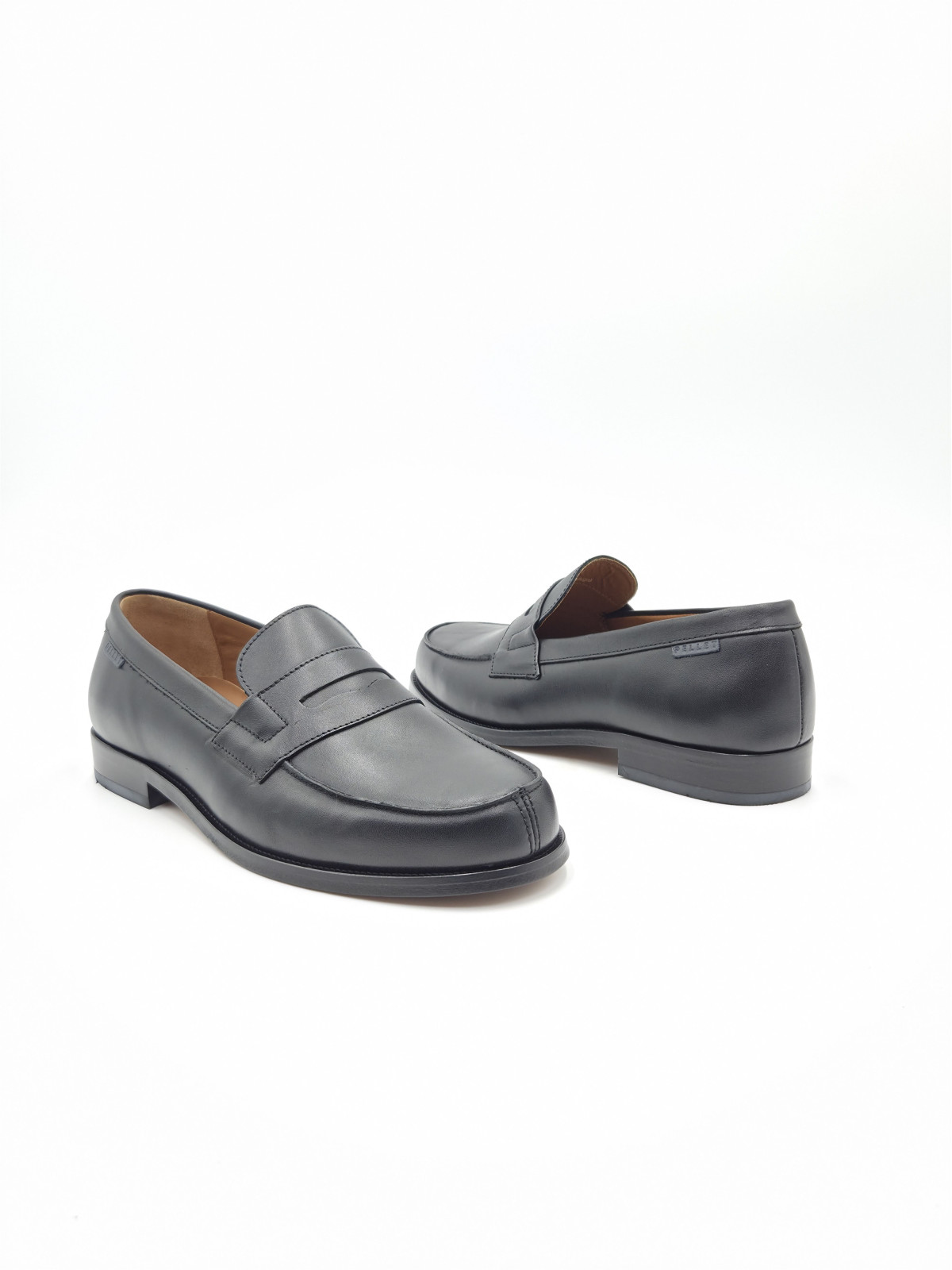 colbert cuir noir