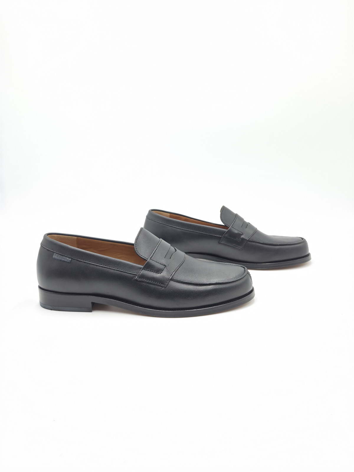 colbert cuir noir