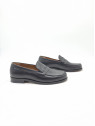 colbert cuir noir