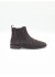 zellie fancy leo cuir velours marron