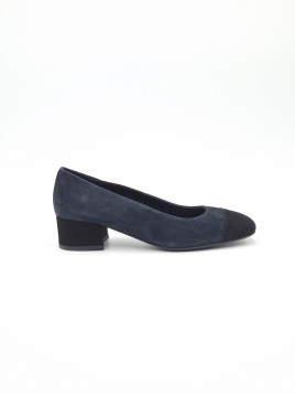 riviera cuir velours nuit/noir