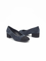 riviera cuir velours nuit/noir