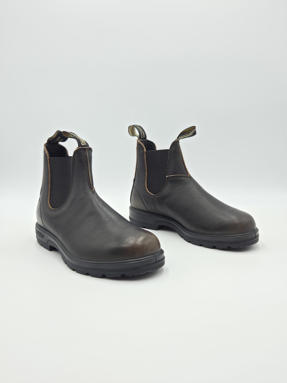 classic chelsea boot cuir vintage brown
