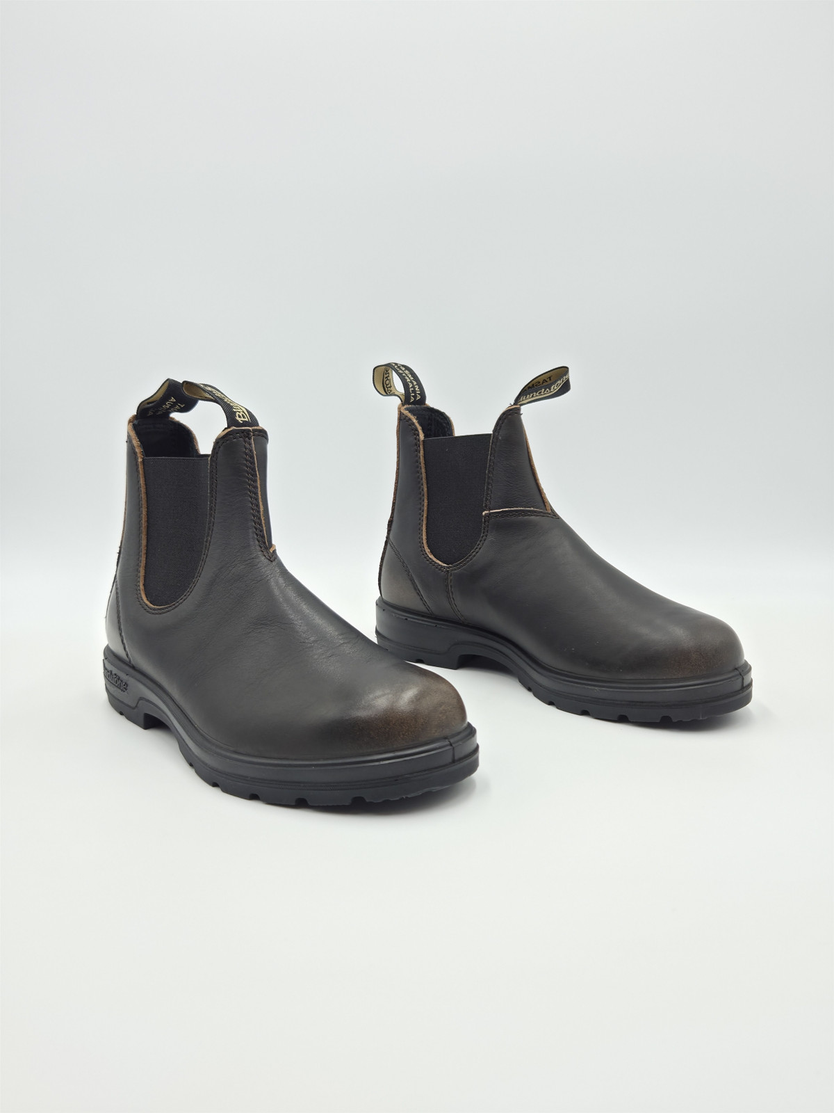 classic chelsea boot cuir vintage brown
