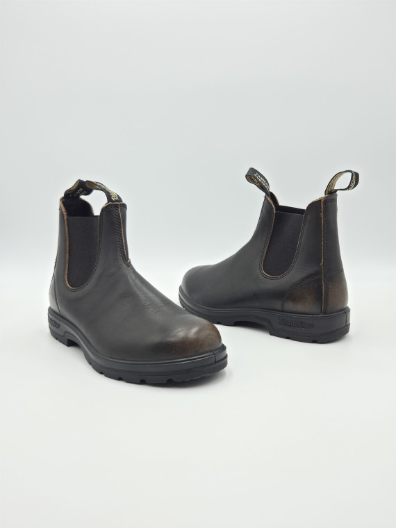 classic chelsea boot cuir vintage brown