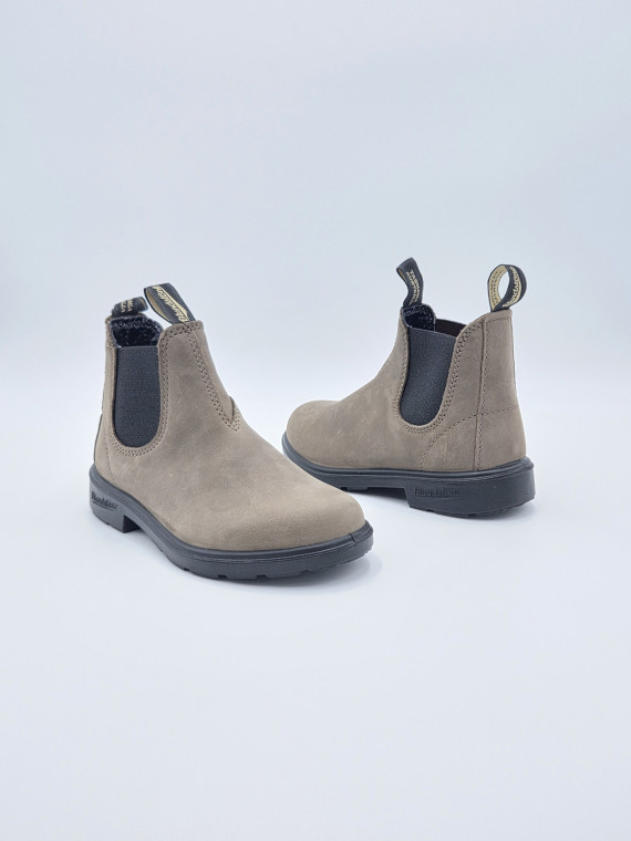 kids chelsea boots cuir clay