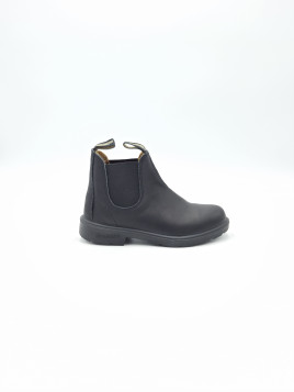 kids chelsea boots cuir black