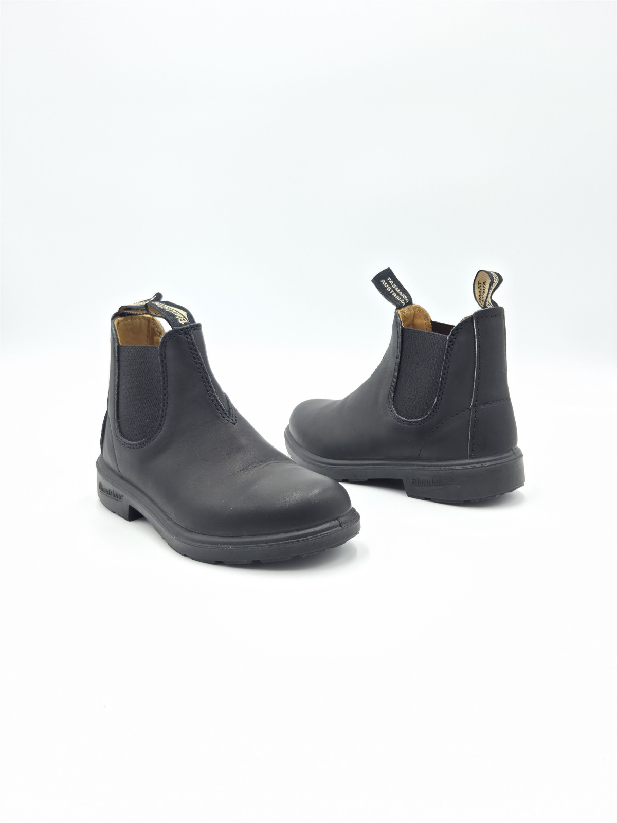kids chelsea boots cuir black