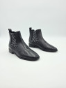 zellie fancy leo cuir noir